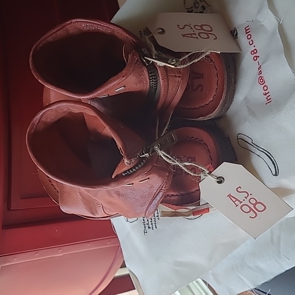 A.S. 98 Rhodes Leather Sandal - Picture 3 of 12